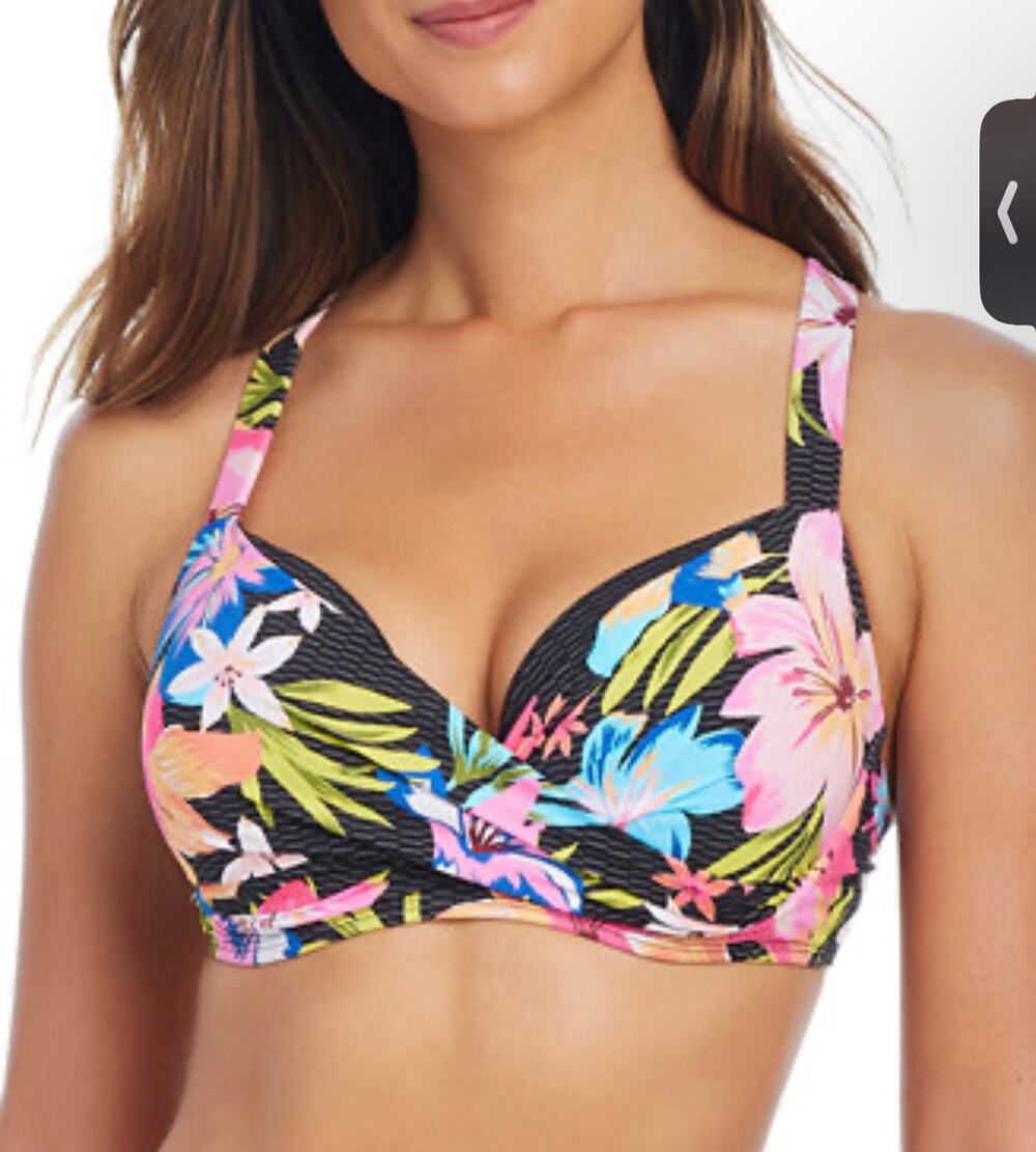 Bleu Rod Beattie Sweet Escape Let’s Get Twisted Bikini Top 40D NWT